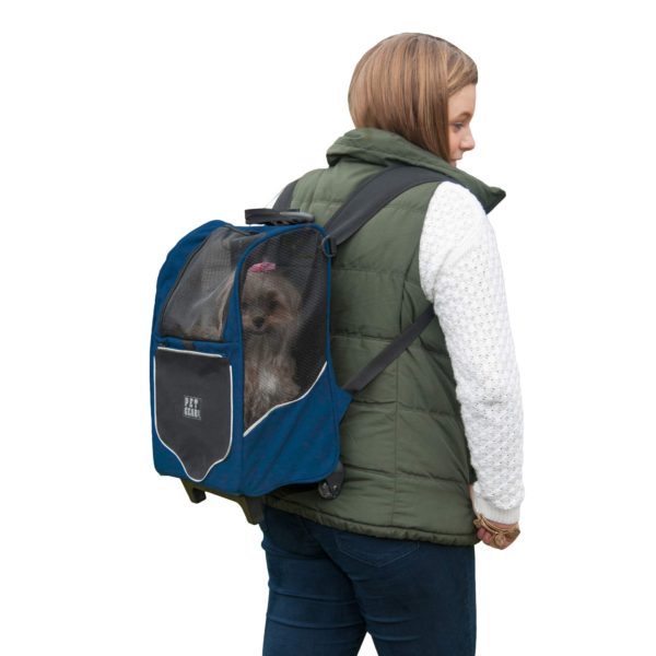 Roller Backpack Car Seat for Cats/Dogs
