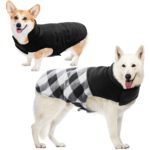 Reversible Dog Coat Winter Jacket