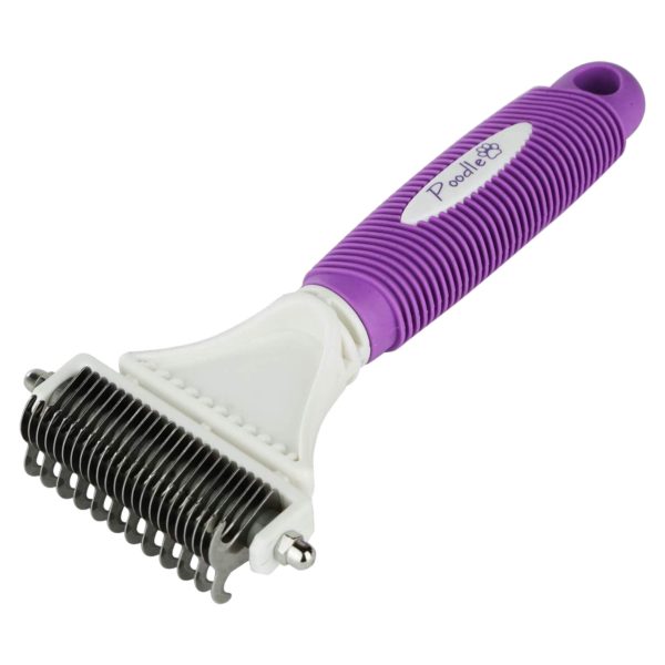 Poodle Pet Dematting Comb for Dogs