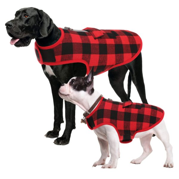 Adjustable Winter Dog Jacket Padding Coat