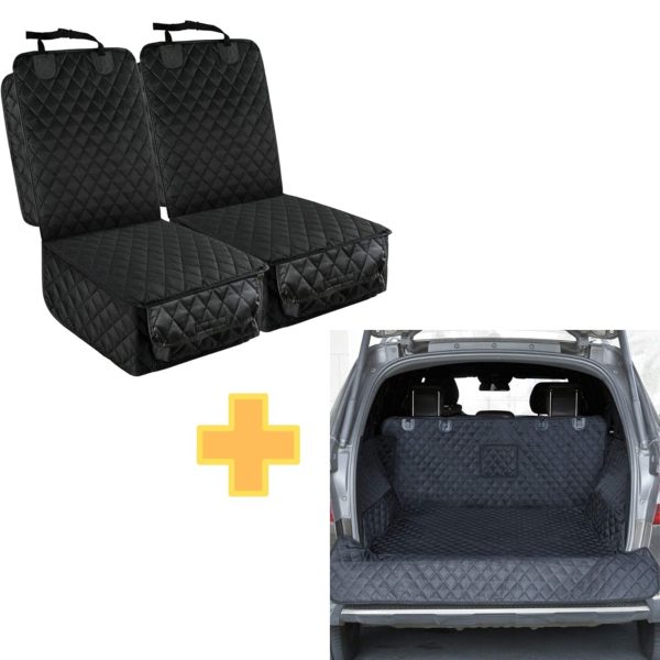 Pets Seat Car Cover and Cargo Liner