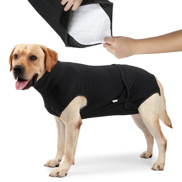 HEYWEAN Full Body Dog Diaper with a Puppy