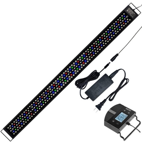 LED Aquariums Lights with Full Spectrum Adjustable 7 Colors