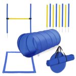 PawHut 4PC Obstacle Dog Agility Training Course Kit