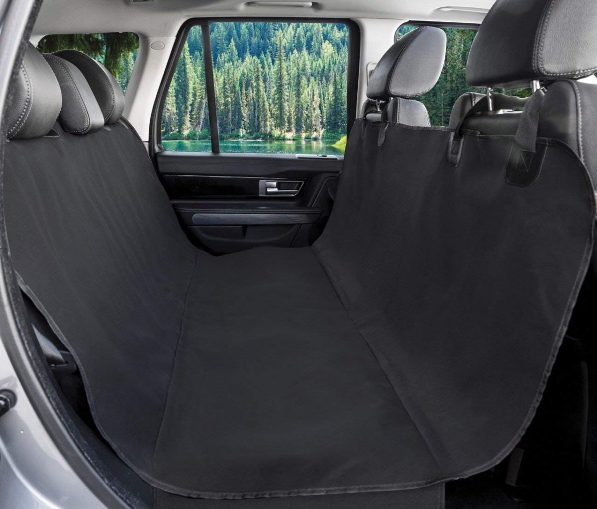 WaterProof & Hammock Convertible Pet Seat Cover for Cars