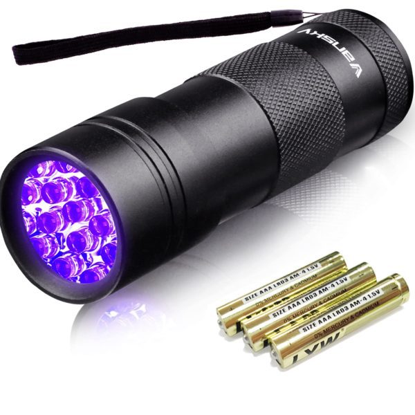 Vansky Blacklight 12 LED Urine Detector