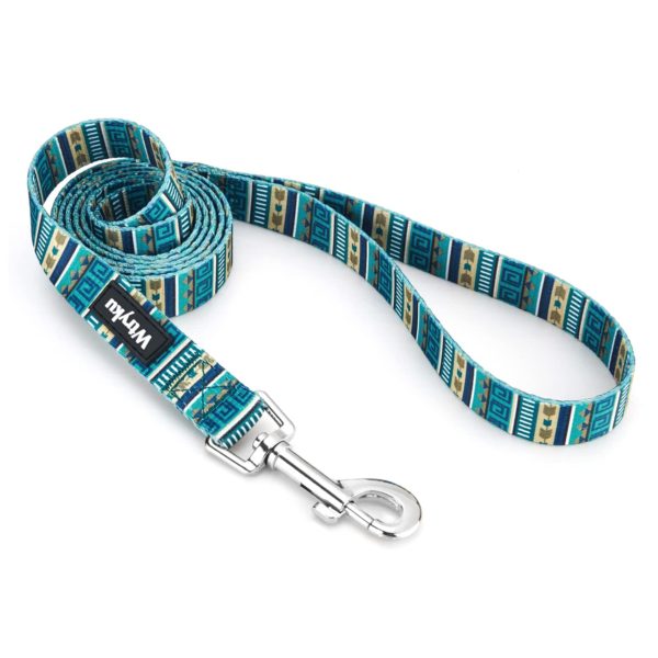 Sturdy Printed Floral Pattern Girl Pet Leashes