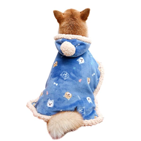 Fulvara Dog Clothes Fleece Winter Coat