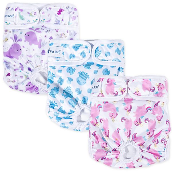 Soft Reusable Diapers Female Super Absorbent
