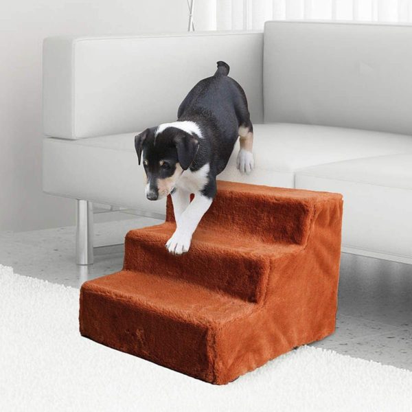 Indoor Dog Steps for Bed for Small Dog Cat