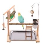 QBLEEV Bird Playground Birdcage Playstand
