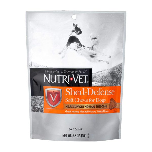 Nutri-Vet Shed Defense Soft Chews for Dogs