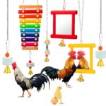 6 Pieces Hen Chicken Toys for Coop, Chick Toys