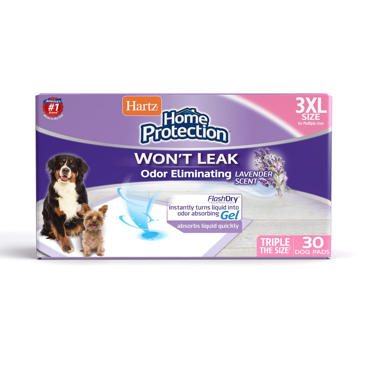 Odor Eliminating Scented Dog Pads Super Absorbent