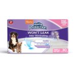 Odor Eliminating Scented Dog Pads Super Absorbent