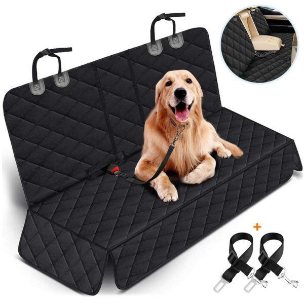 Dog Seat Cover for Back Seat Car for Dogs Pets