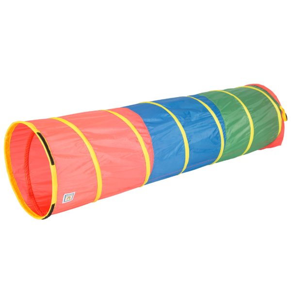 Pacific Play Tents Kids 6-Foot Find Me Multicolor Crawl/Play Tunnel