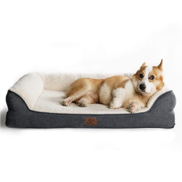 Orthopedic Memory Foam Dog Bed for Medium Dogs