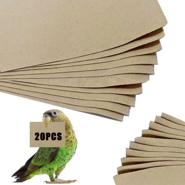 Uifrmely Gravel Liner Paper for Bird Cage
