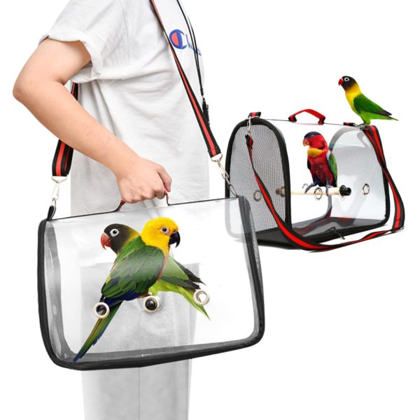 Lightweight Transparent Breathable Portable Outdoor Birdcages