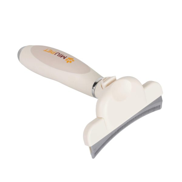 Dog Brush with Curved Edge & Self Cleaning