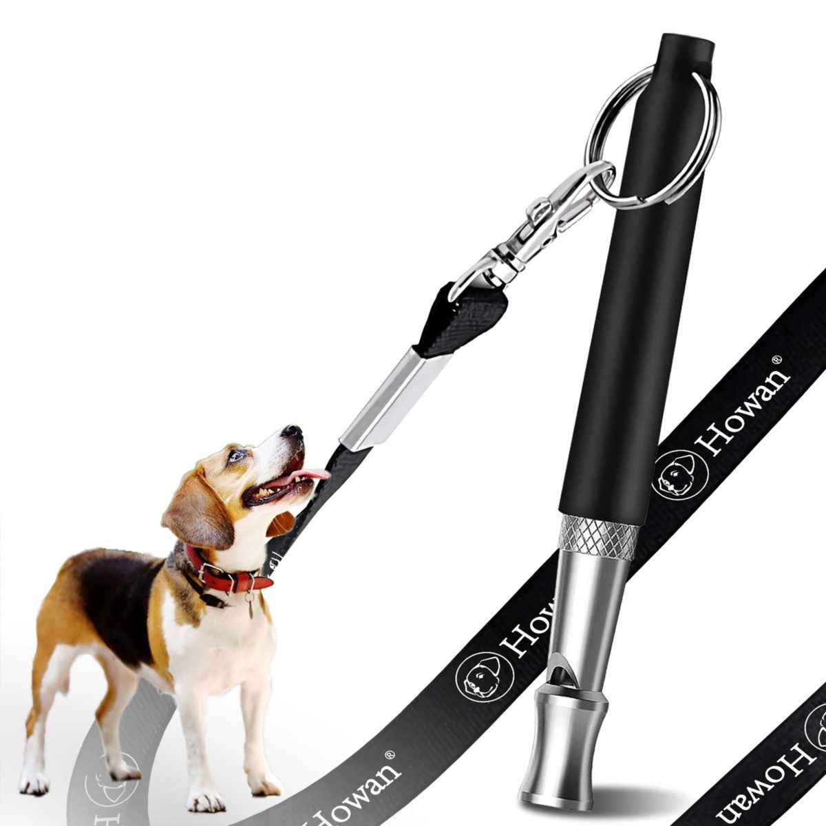 Dog Whistle Pitch Adjustable for Stop Barking Recall Training