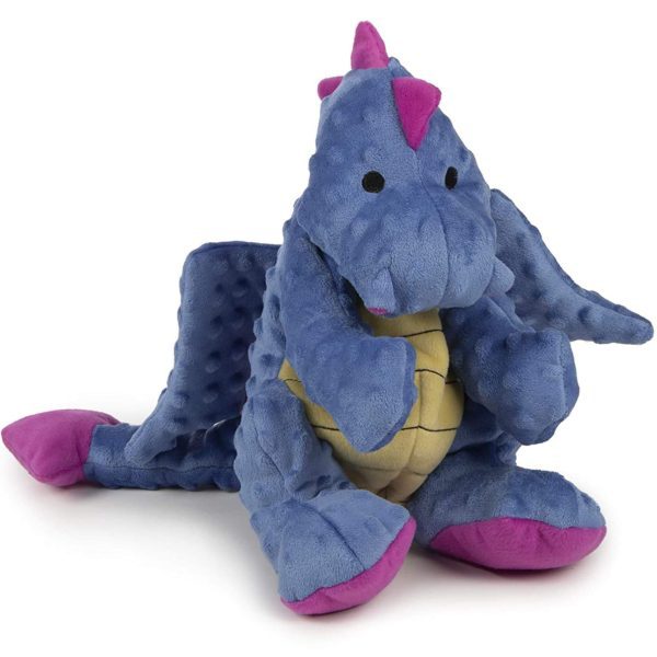 goDog, Dragons, Squeaker Dog Toy, Chew Resistant