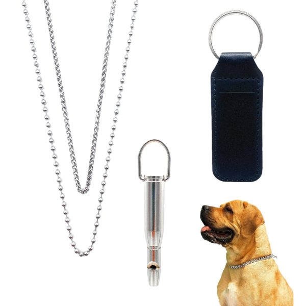Ultrasonic Bullet-Shaped Pet Training Whistle