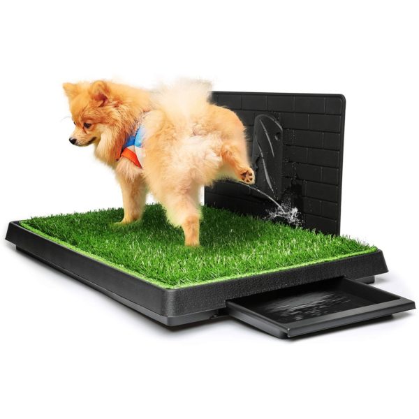 Hompet Large Dog Potty with Synthetic Grass and Tray