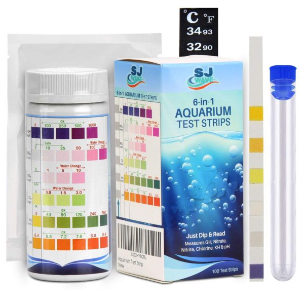 6 in 1 Aquarium Test Strip for Freshwater Aquarium