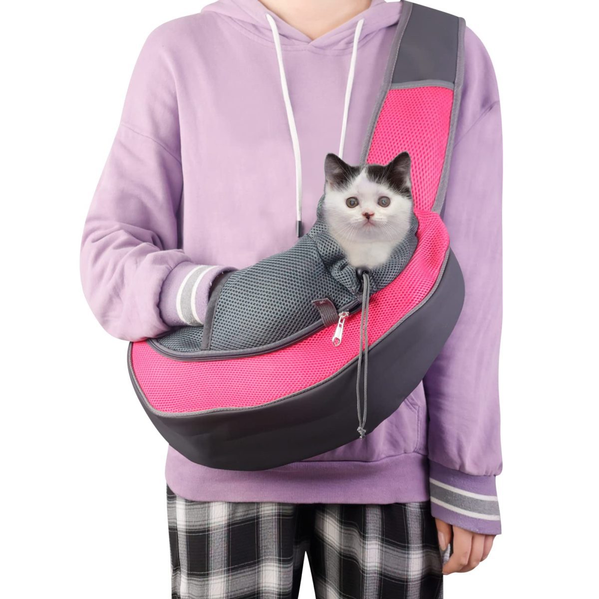Arcwares Dog Sling Carrier, Travel Bag for Cat