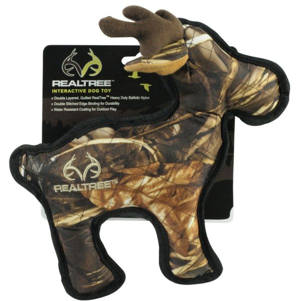 Hyper Pet Realtree Moose Interactive Dog Toy