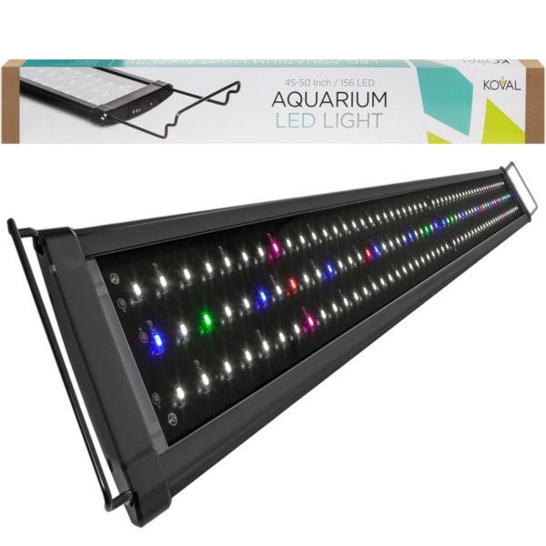 Koval 156 LED Aquarium Light Hood with Extendable Brackets