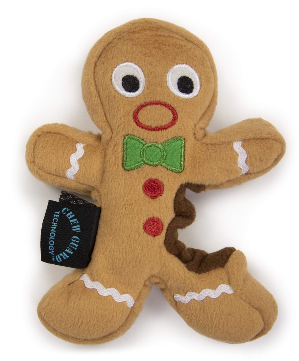 goDog, Gingerbread Man, Squeaker Dog Toy