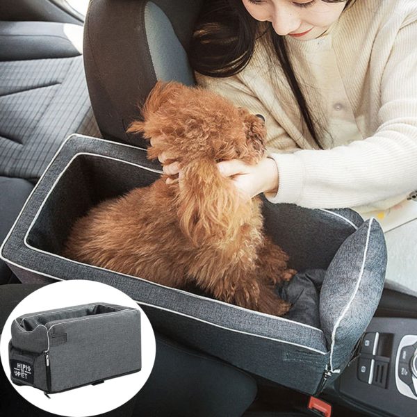 Small Dog/Cat Booster Seat ON Car
