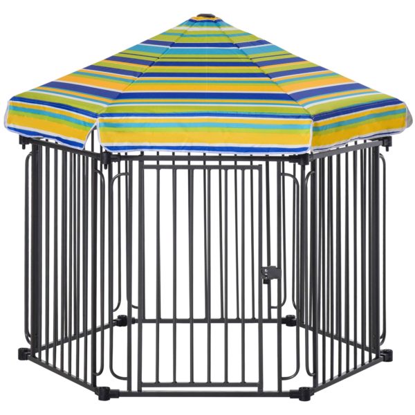 Heavy-Duty Pet Cage Kennel with Weather-Resistant
