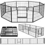 OFIKA Bold Metal Dog Playpen for Medium/Small Animals