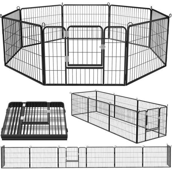 OFIKA Bold Metal Dog Playpen for Medium/Small Animals