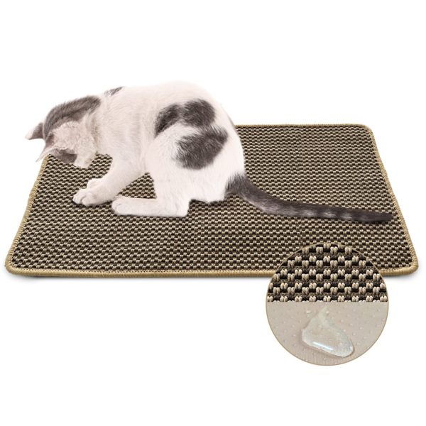 MARUNDA Cat Scratcher Mat, Natural Sisal Cat Scratch Mats