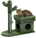 Catinsider 2 in 1 Cat Scratching Post Kitty Condo