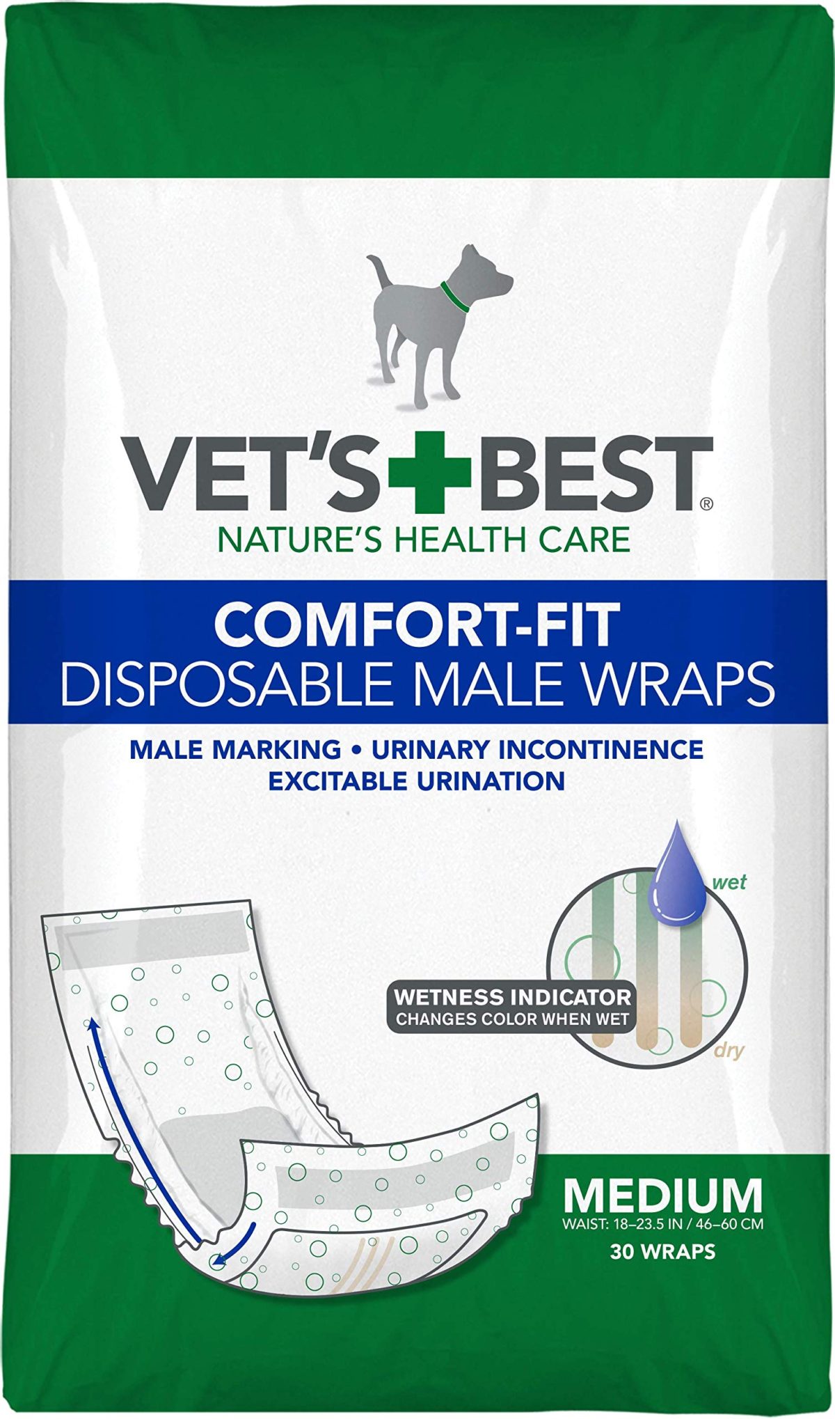 Disposable Male Dog Diapers Absorbent