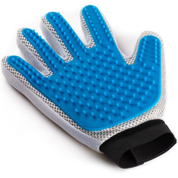 Pet Grooming Glove - Enhanced Five Finger Design