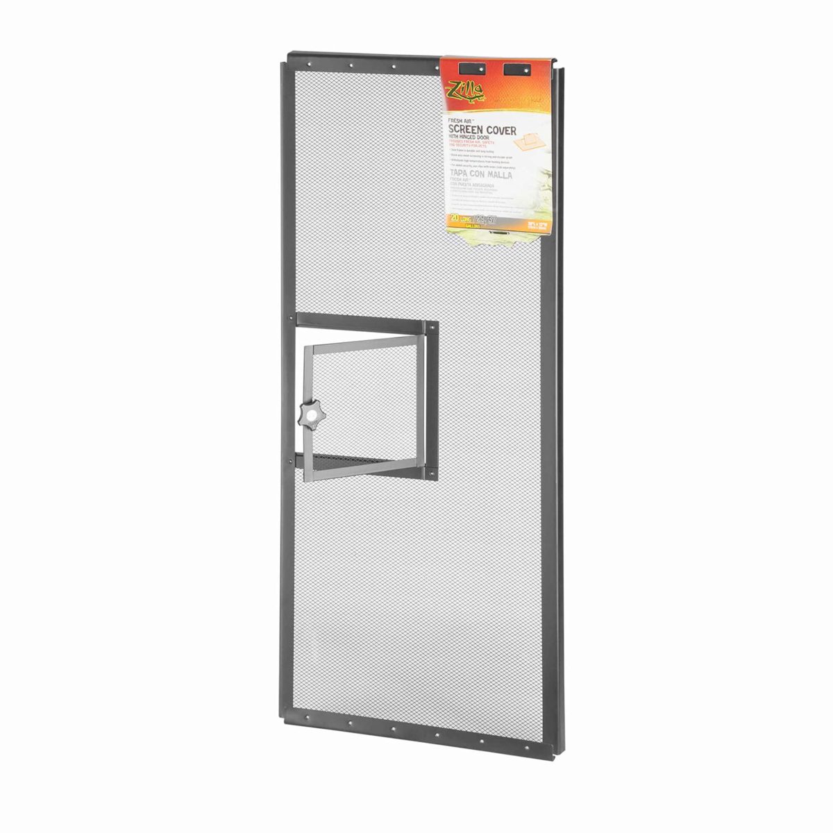 Screen Covers with Hinged Door