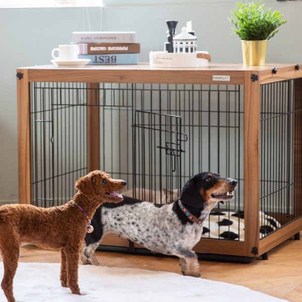 Simply Plus Dog Crate with Slide Tray Detachable