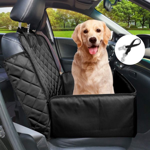 Flow.month Pet Front Seat Cover Pet Booster Seat