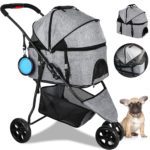 Dog Stroller for Small Medium Dogs Folding 3 in 1