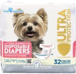 Disposable Dog Diapers Paw Inspired