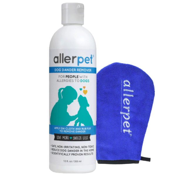 Allerpet Dog Allergy Relief w/Free Applicator Mitt