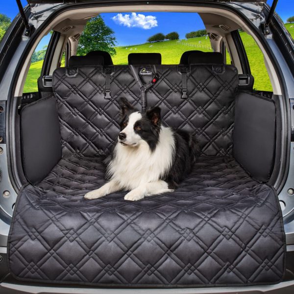Meadowlark SUV Cargo Liner for Dogs + Seat Belt