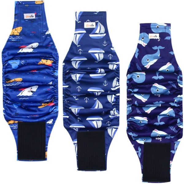 High Absorbency Premium Male Dog Wraps